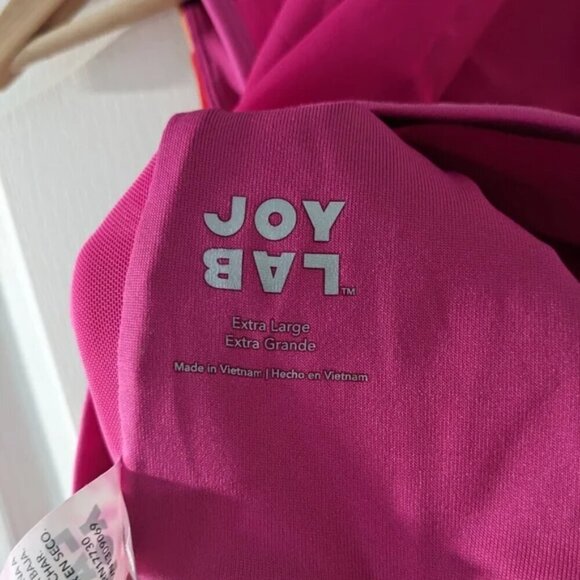 New! JoyLab by Target | Longline pink colorblock sports bra - Picture 4 of 7